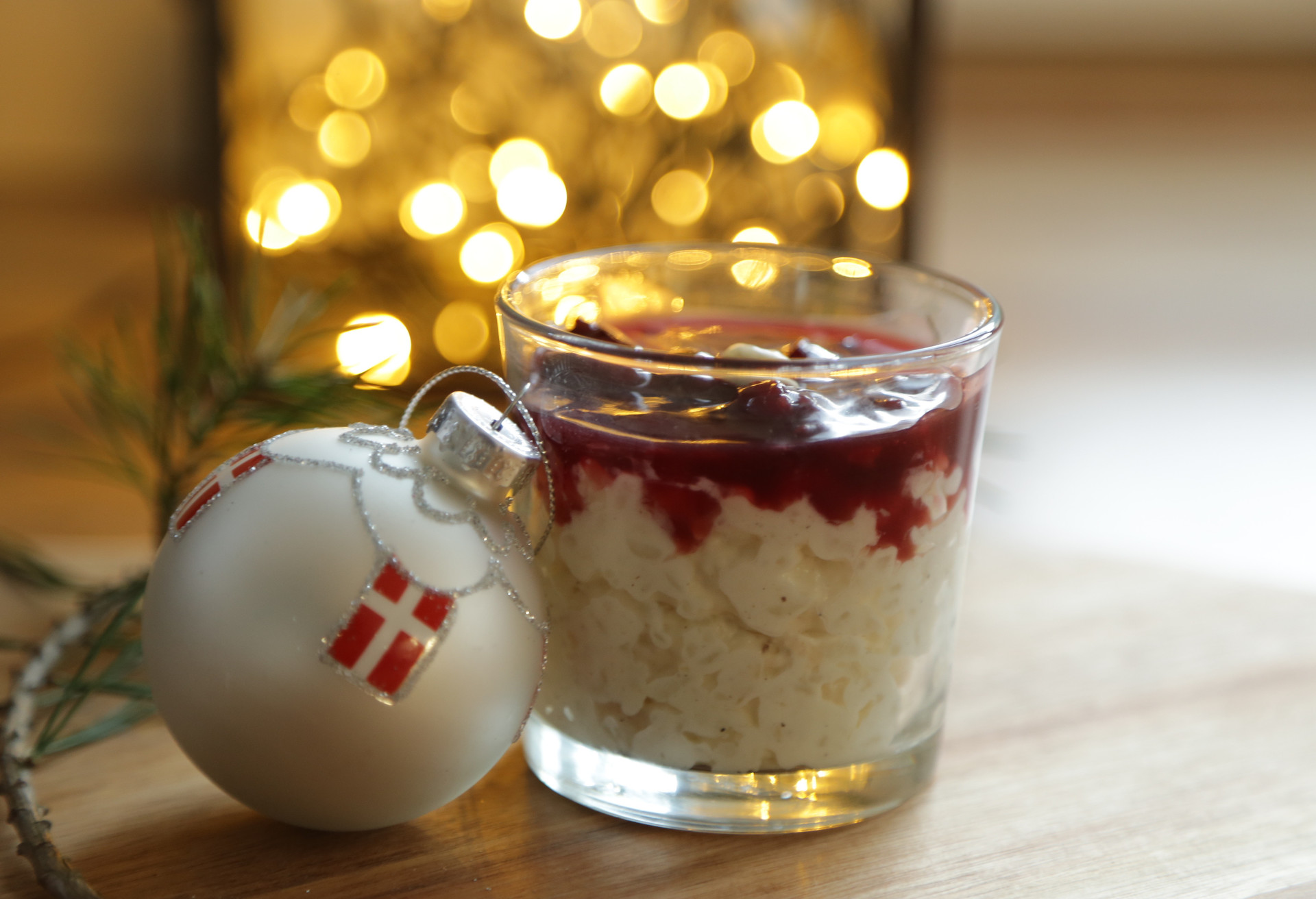 The Danish rice desert with almond and cherry   for Christmas eve names risalamande.; Shutterstock ID 1274671258; Purpose: Virtual Christmas Guides; Brand (KAYAK, Momondo, Any): Kayak; Client/Licensee: KAYAK