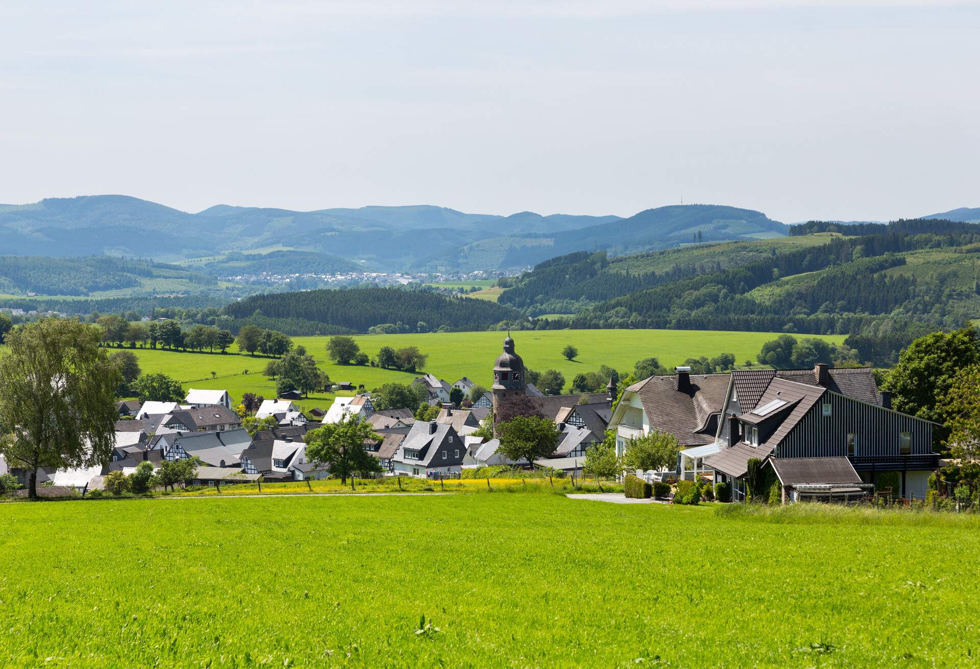 Hiking trail in Schmallenberg, Sauerland, Germany; Shutterstock ID 1743923690; purchase_order: ; job: ; client: ; other: