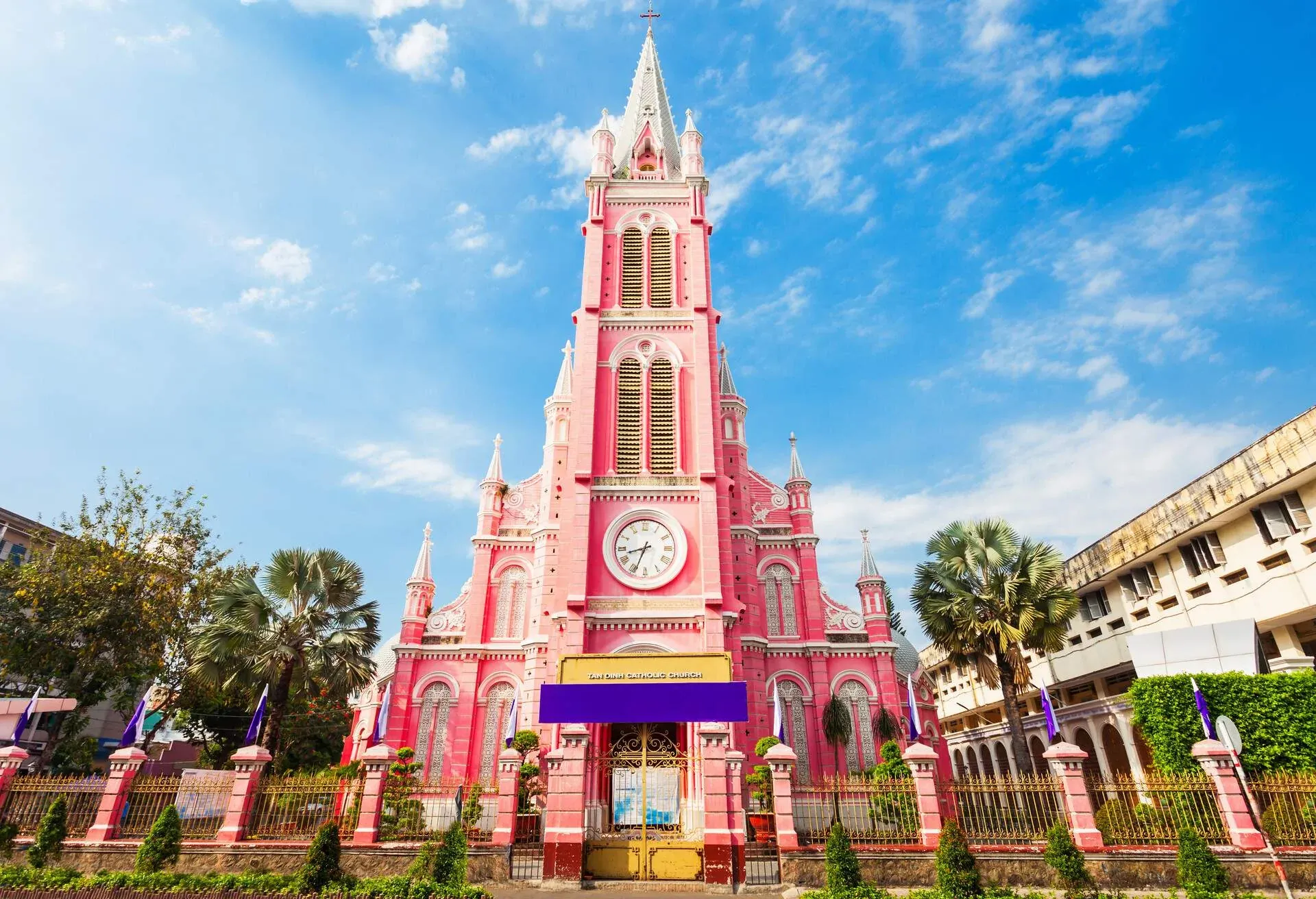 Tan Dinh parish church or Church of the Sacred Heart of Jesus is a church located in Ho Chi Minh City in Vietnam