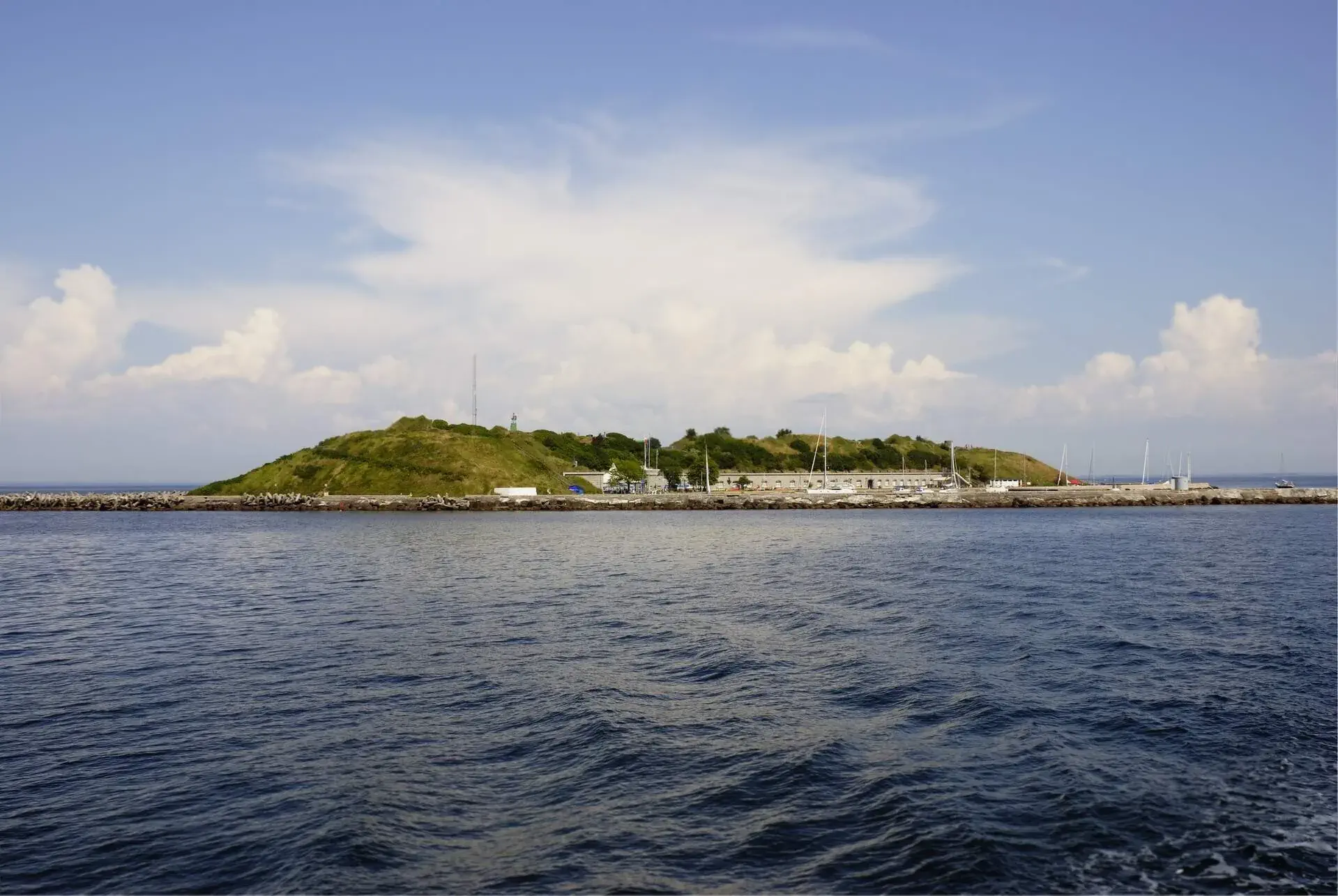 Flakfortet seafortrees outside Copenhagen