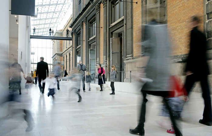 Nyt møder gammelt i Skulpturgaden på Statens Museum for Kunst 