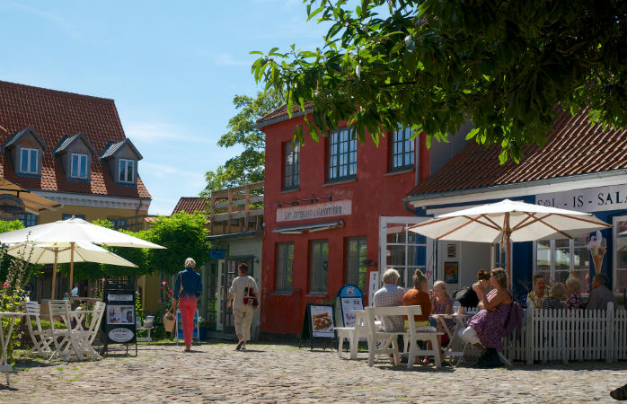 Besøg Stege by når du går camønoen