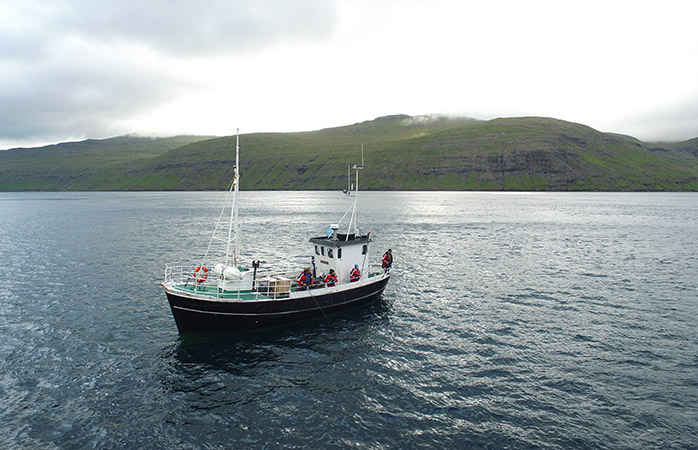 Gå ikke glip af en fisketur med den lokale fisker Magni Blástein © Magni Blástein