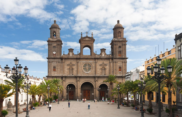 Santa Ana-katedralen i Las Palmas de Gran Canaria