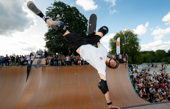 Skateparken i Fælledparken