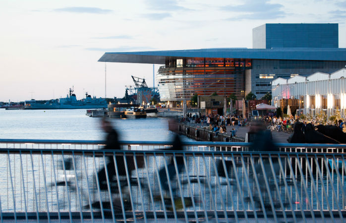 Operaen set fra Inderhavsbroen