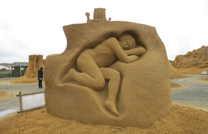 Sandskulpturfestival i Søndervig