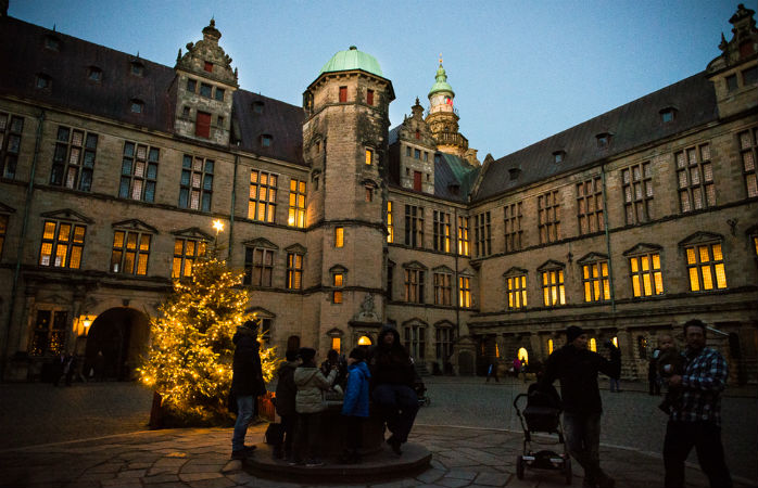 Julemarked på Kronborg Slot
