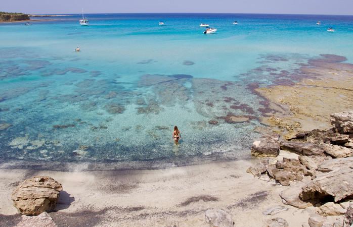 Den Blå Lagune på Cypern