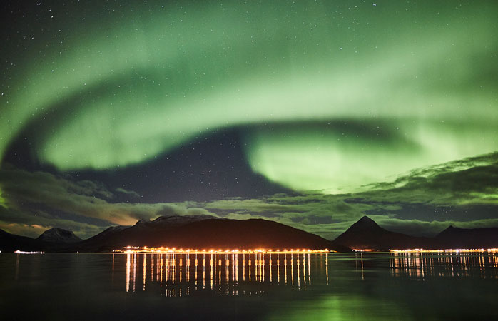 Nordlyset på Senja, Lofoten