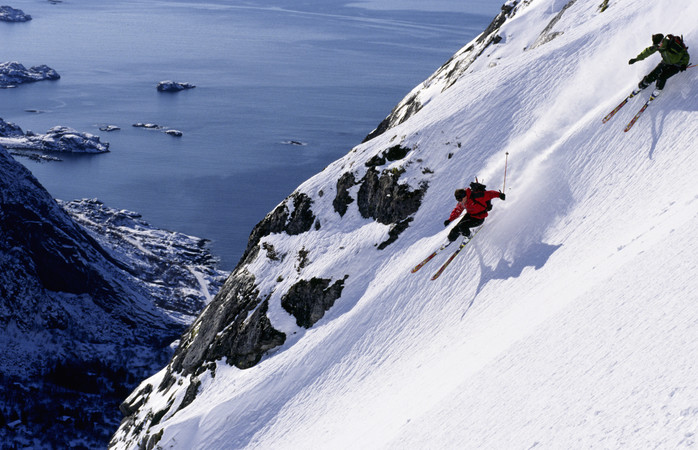 Skitur i Lofoten