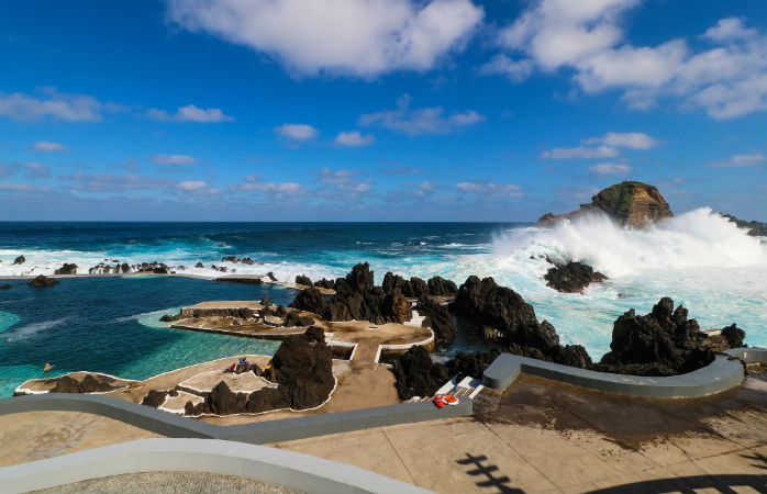 Porto Moniz på Madeira