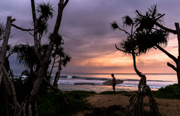 Surfing i Sri Lanka