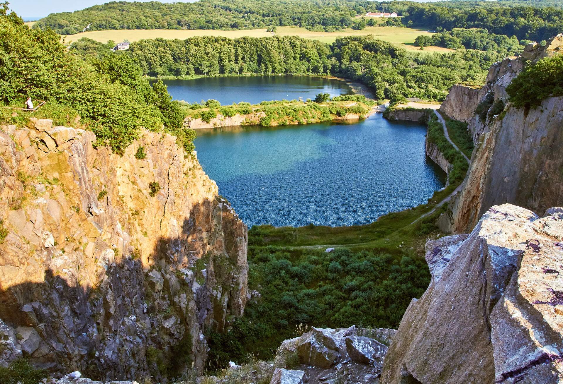 DEST_DENMARK_BORNHOLM_HAMMERSØ_lake_GettyImages-616011744