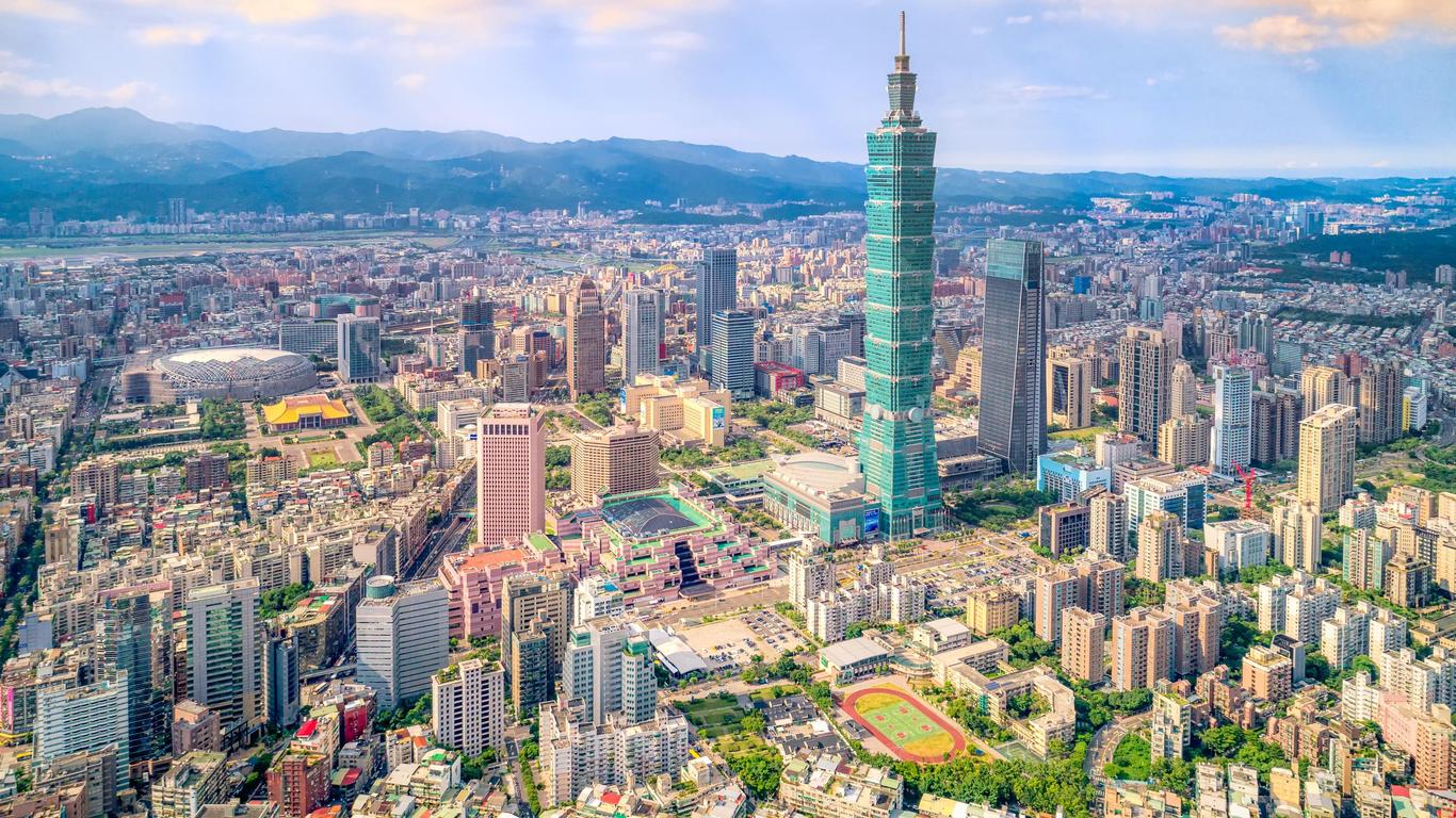 Flights to Taipei Sung Shan Lufthavn