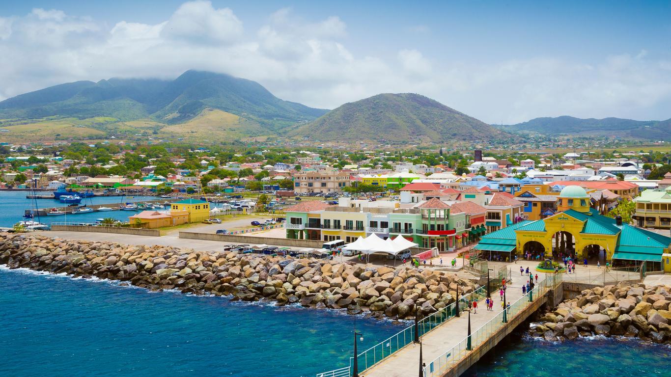 Flights to Saint Kitts og Nevis