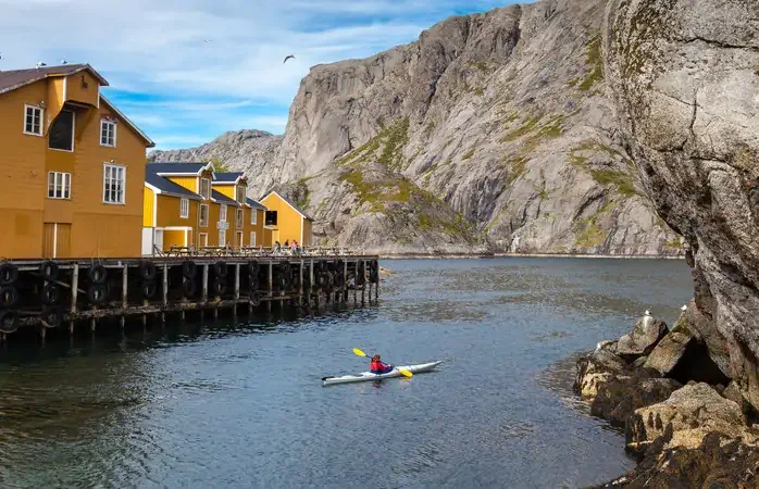 From Nusfjord in Lofoten, Norway.