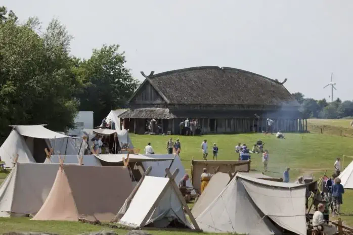 Vikingeborgen Trelleborg, ©Kim Wyon, VisitDenmark