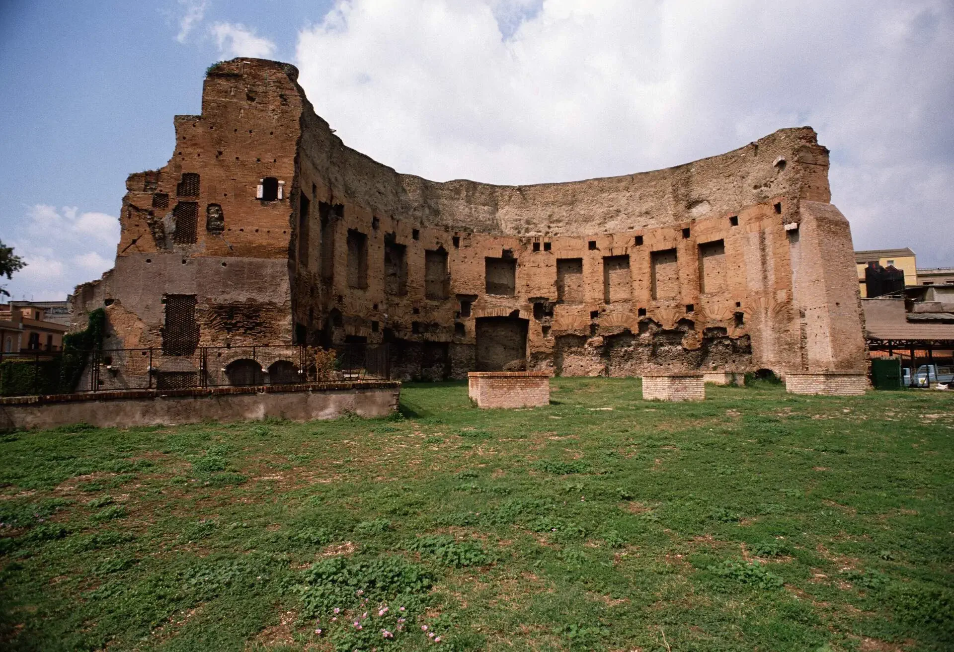 esquiline hill baths of trajan