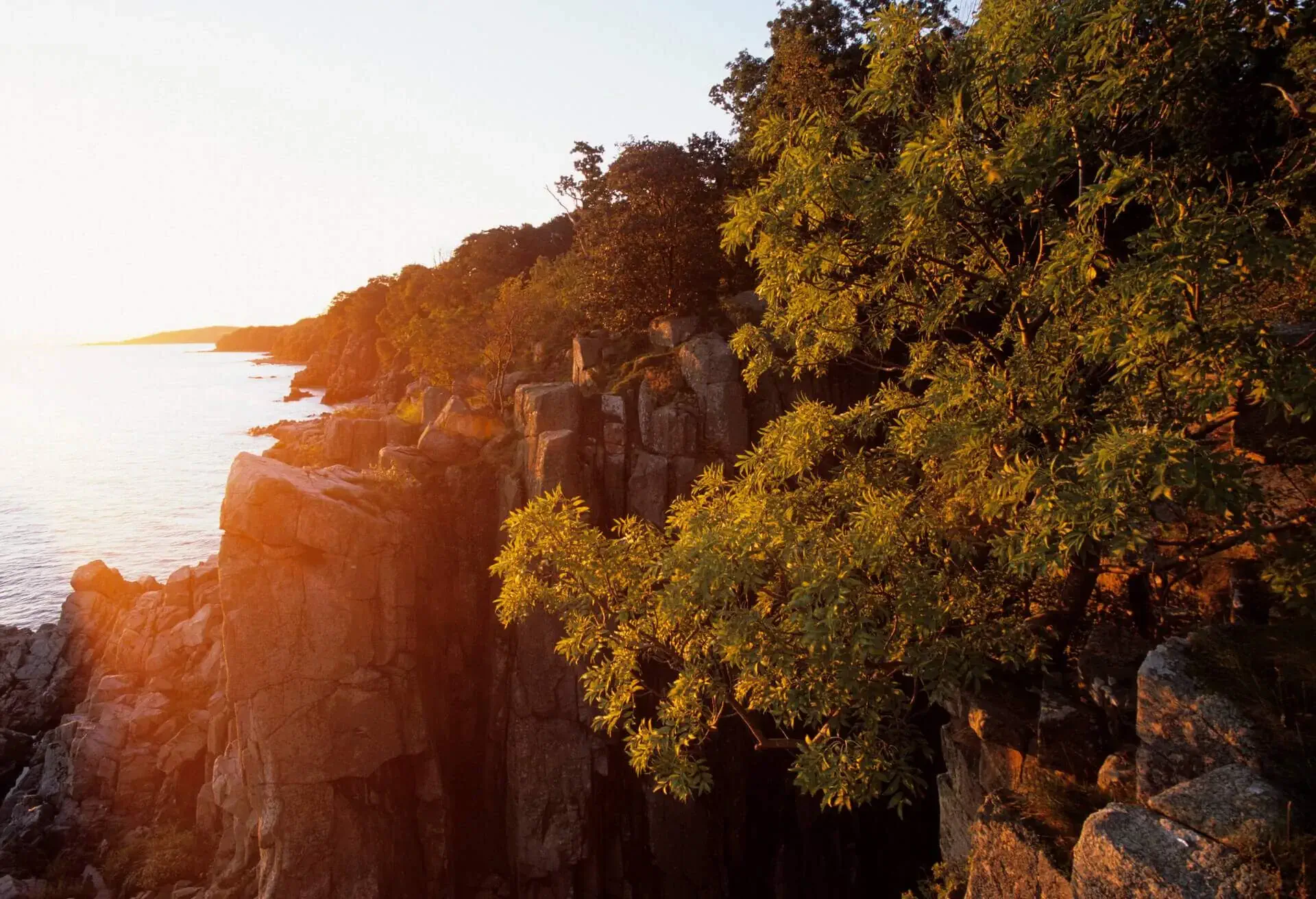 danmark bornholm helligdomsklipperne