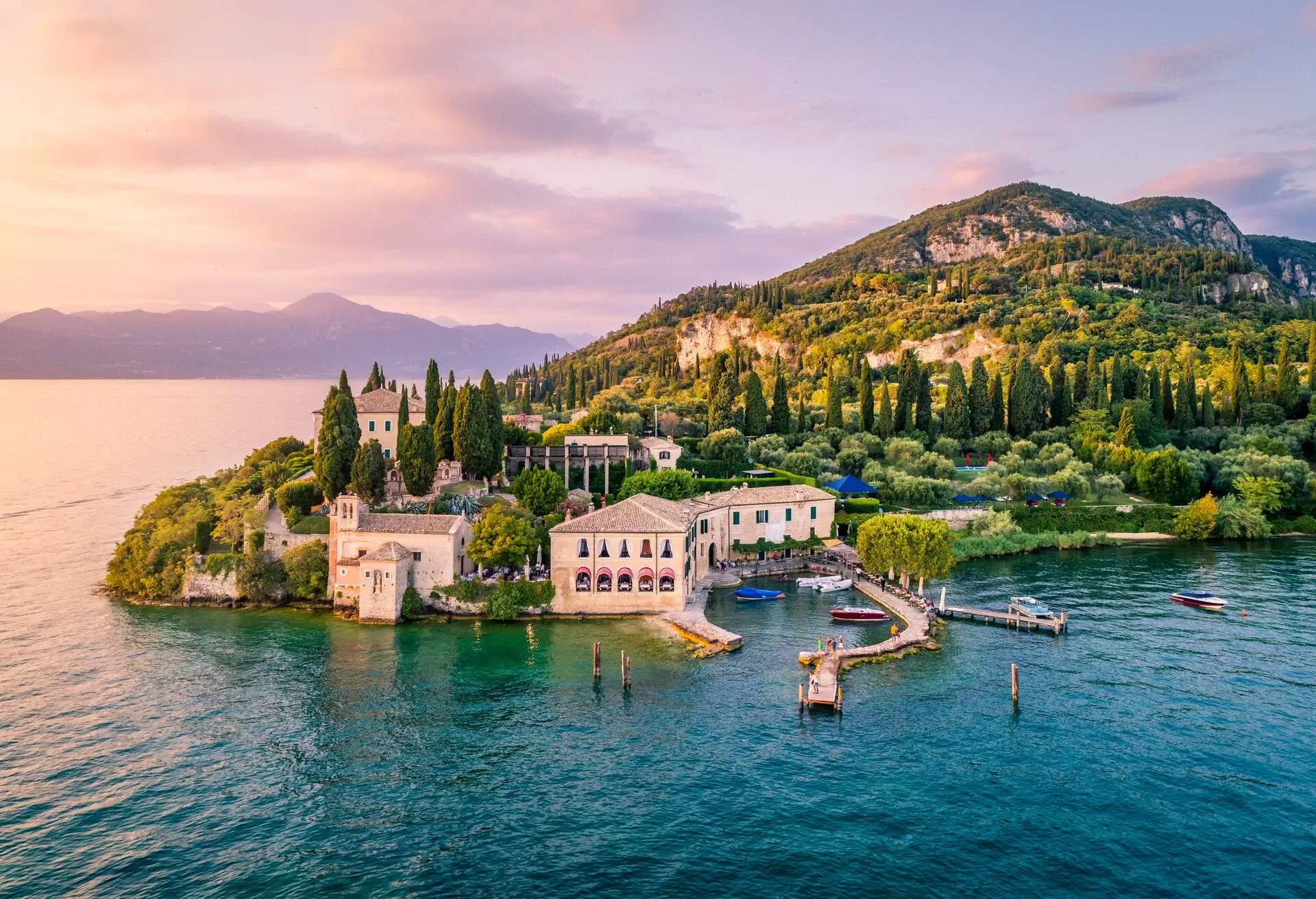 italy veneto garda punta san vigilio