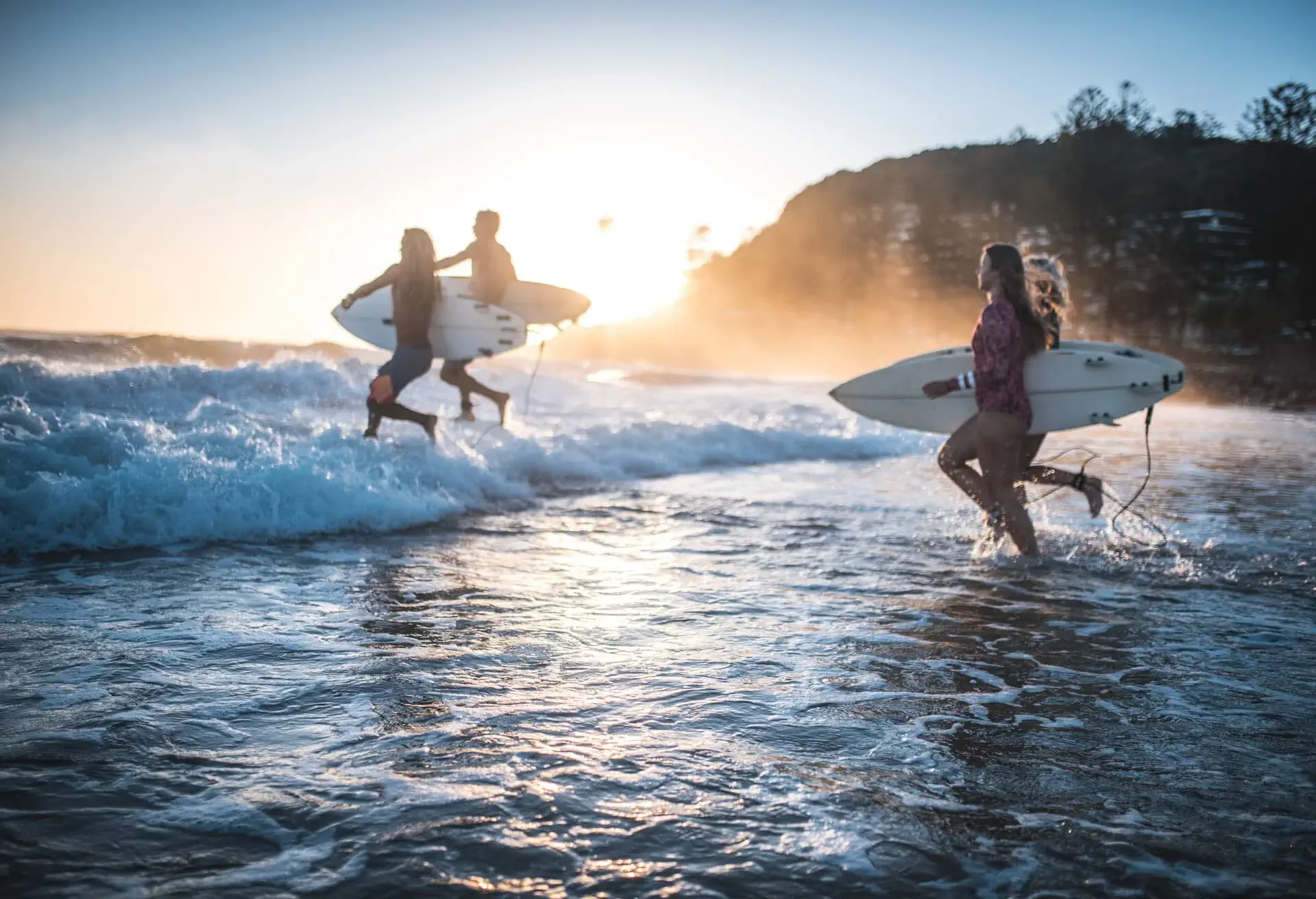 surfing