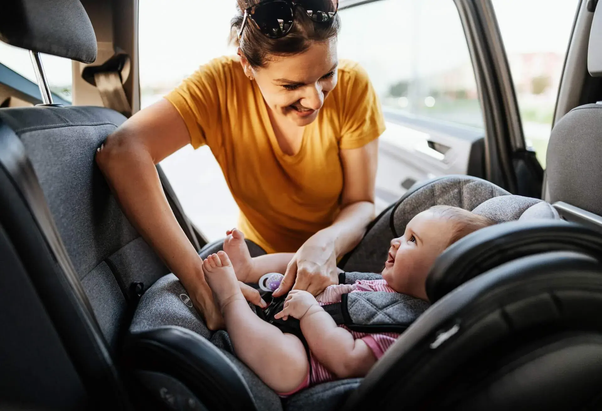 mother baby car seat
