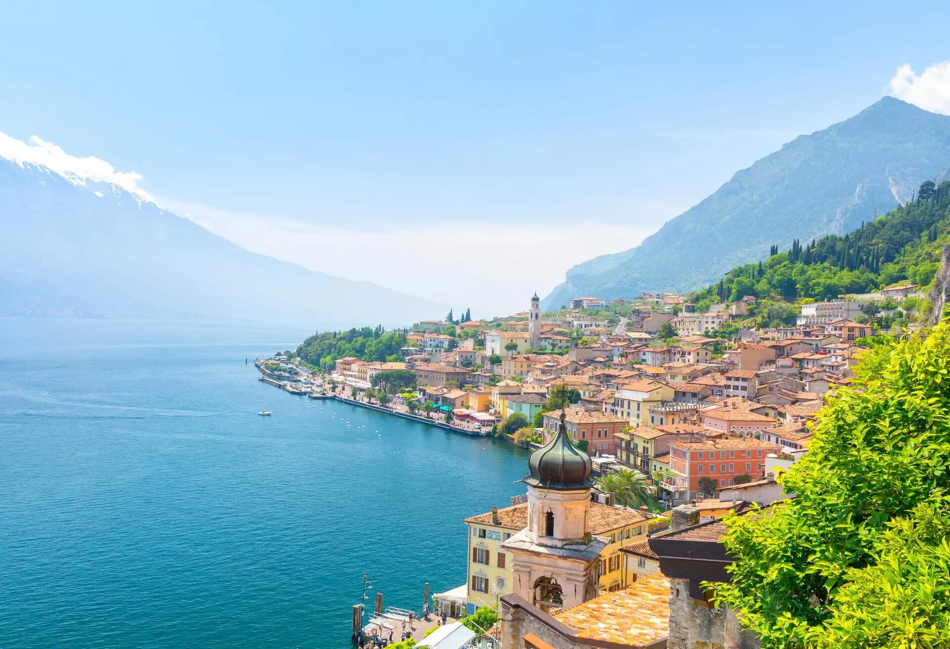 limone sul garda town on lake garda