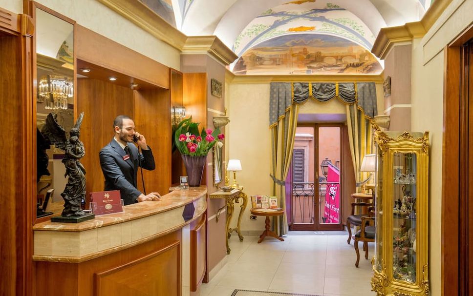 Receptionist Billede