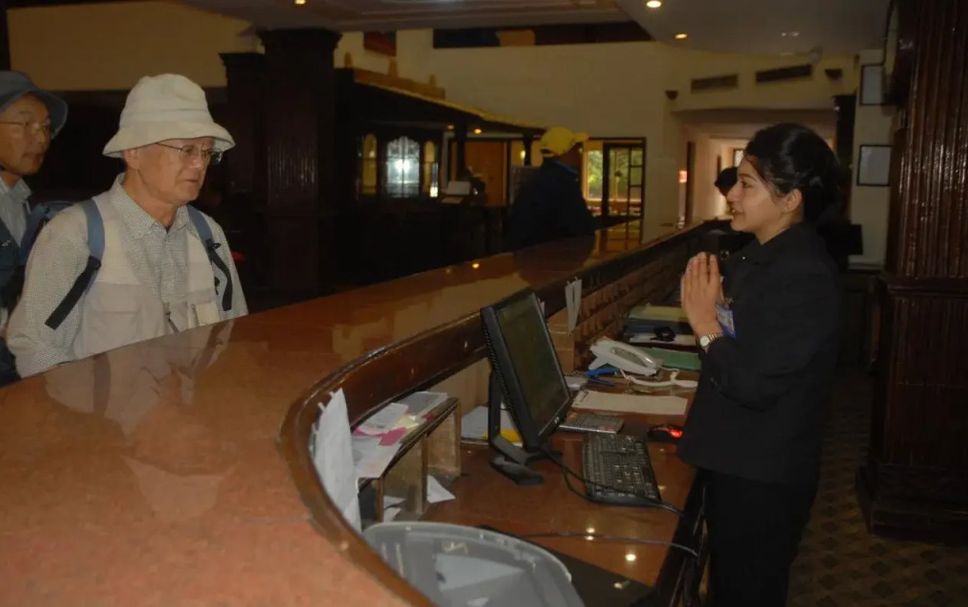 Receptionist Billede
