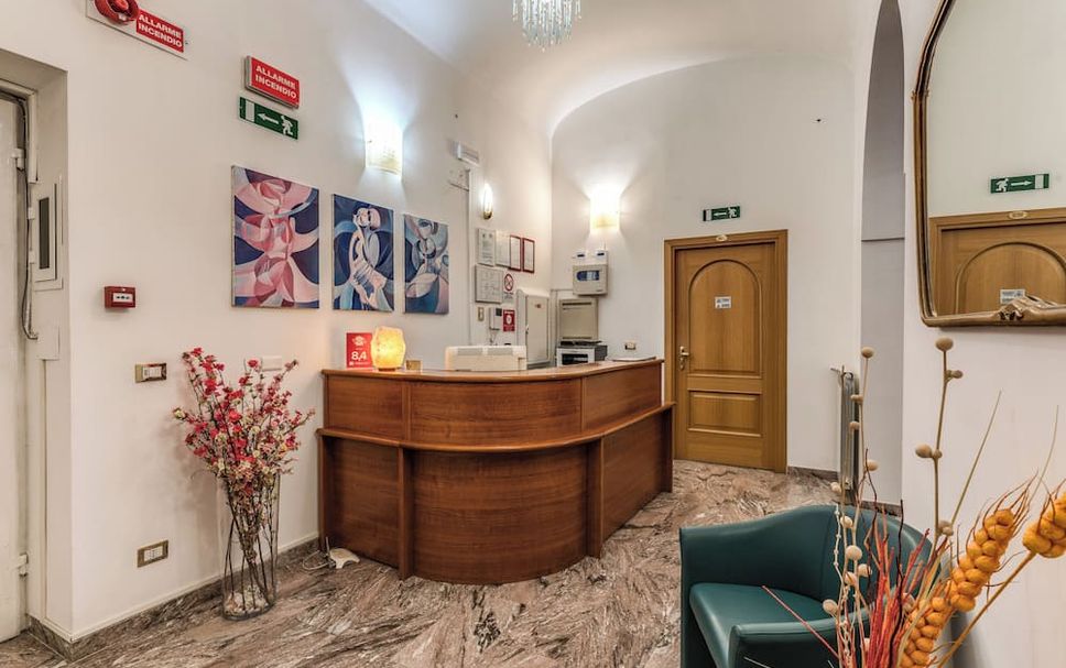 Receptionist Billede