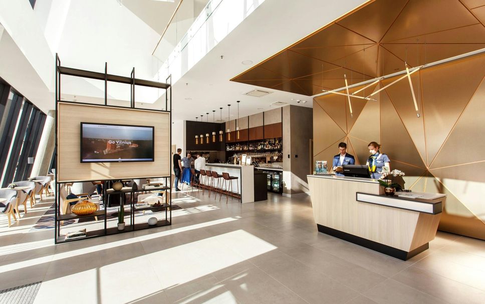 Receptionist Billede