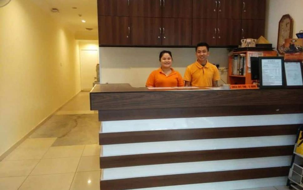 Receptionist Billede