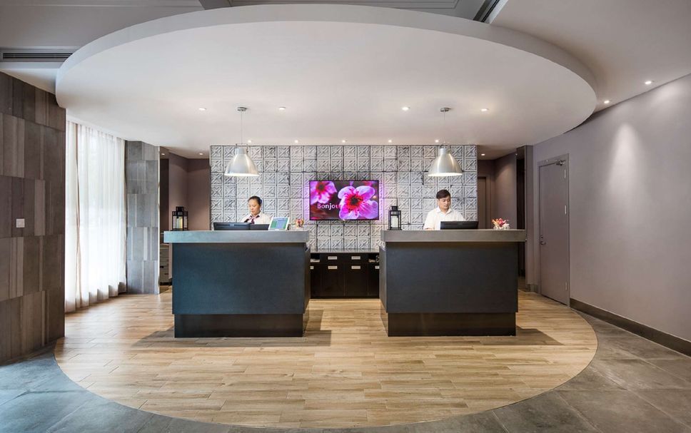 Receptionist Billede