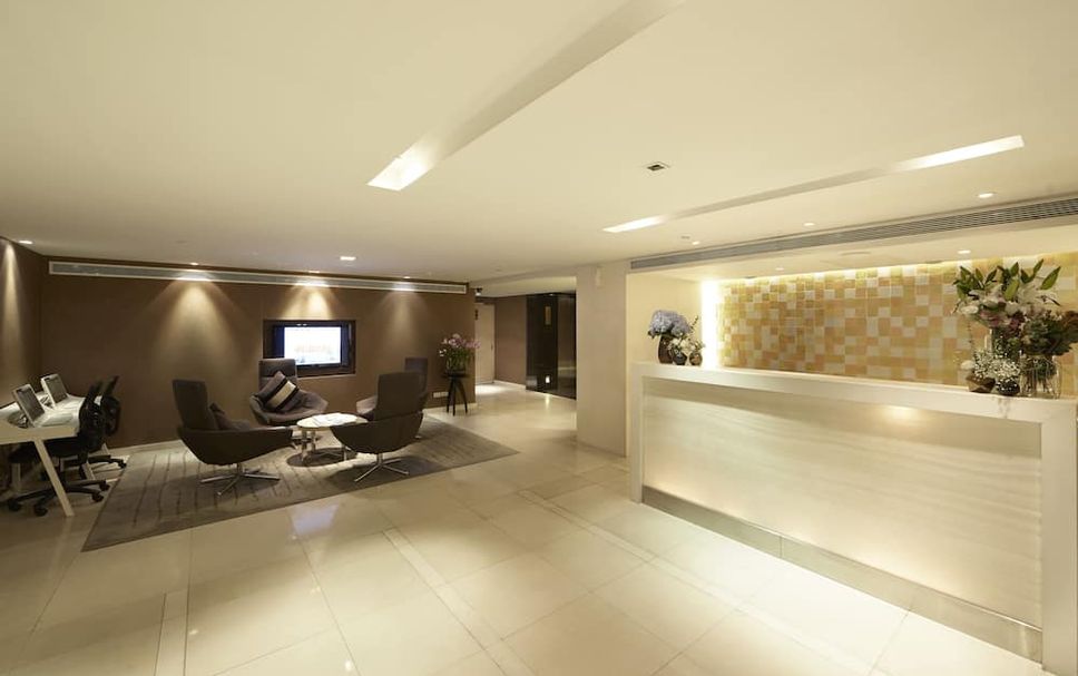 Receptionist Billede