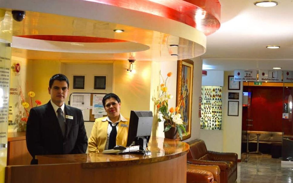 Receptionist Billede