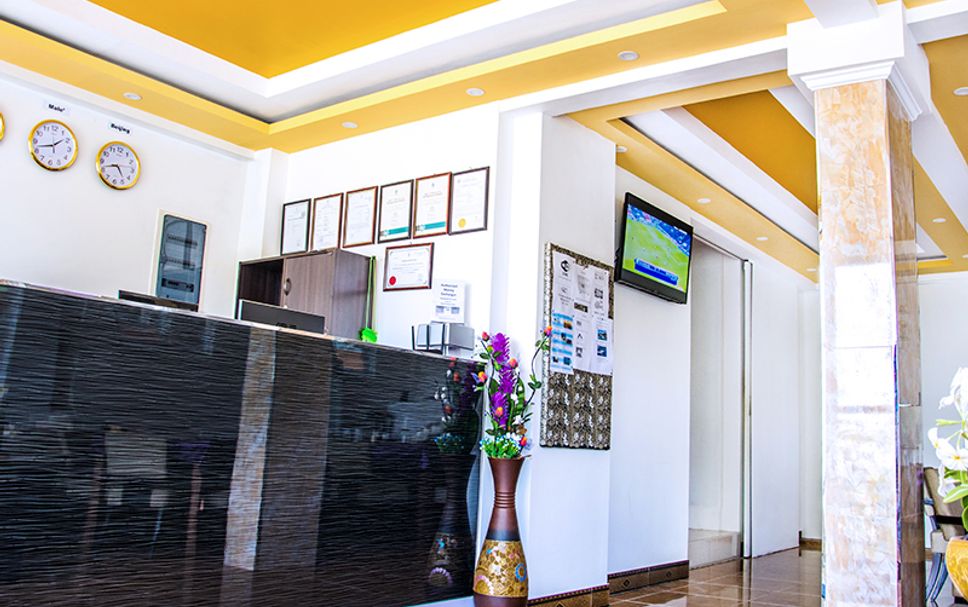 Receptionist Billede