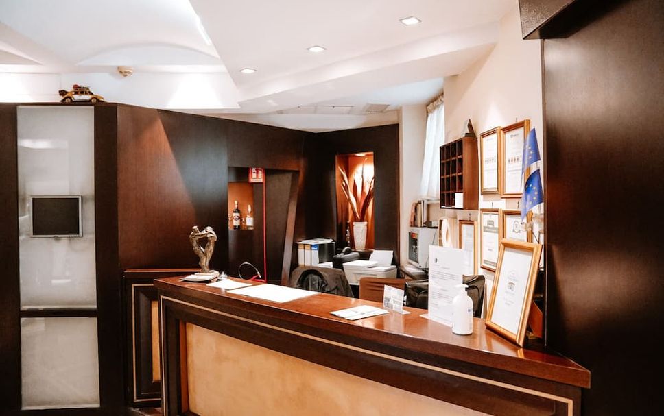 Receptionist Billede