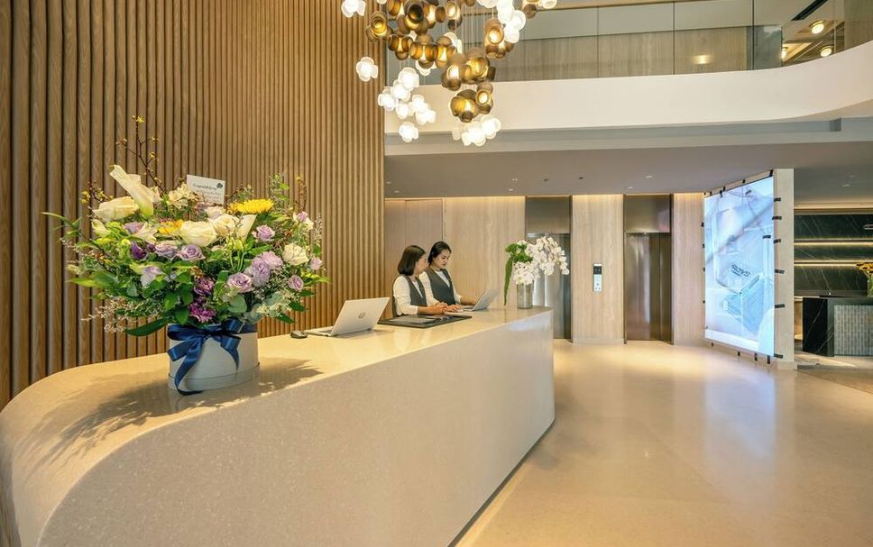 Receptionist Billede