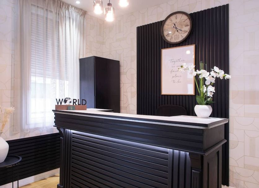 Receptionist Billede