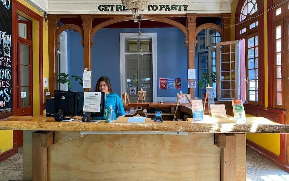 Receptionist Billede