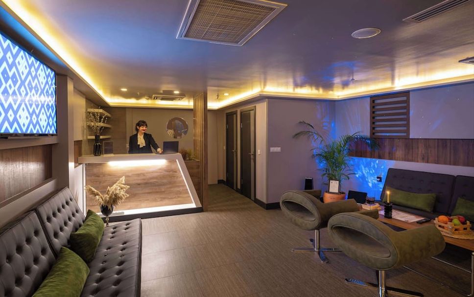 Receptionist Billede