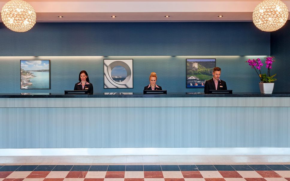 Receptionist Billede