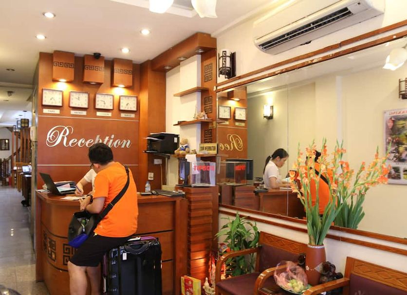 Receptionist Billede