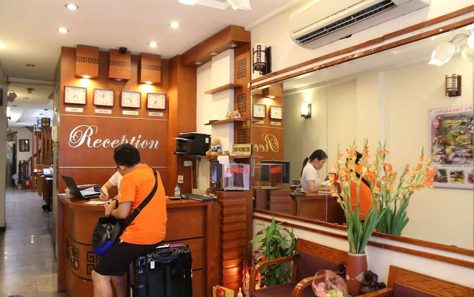 Receptionist Billede