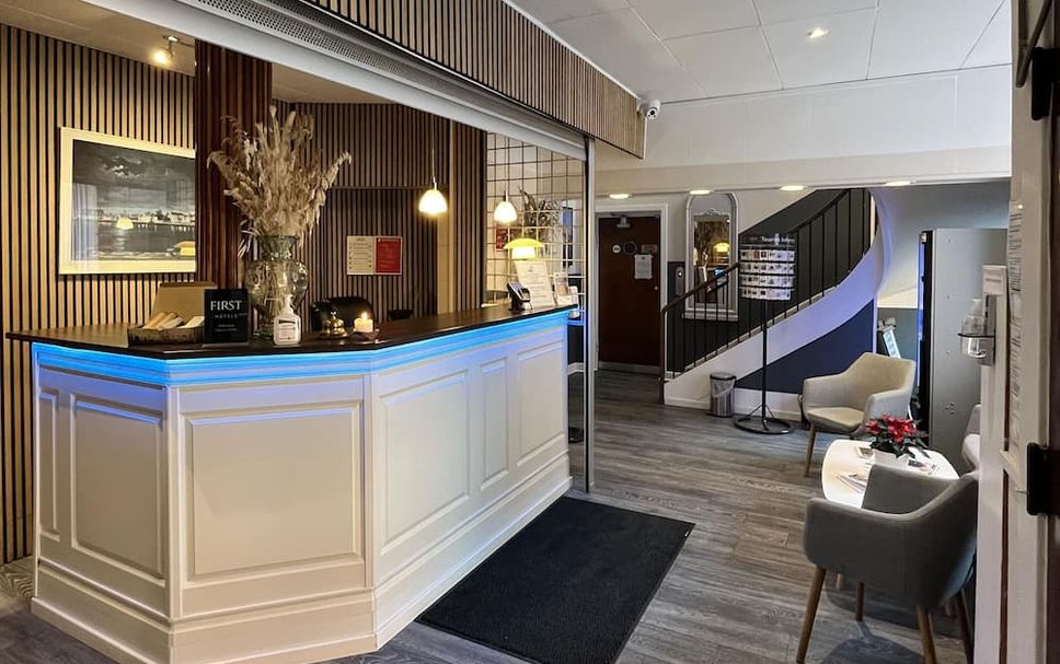 Receptionist Billede