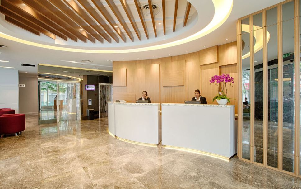 Receptionist Billede