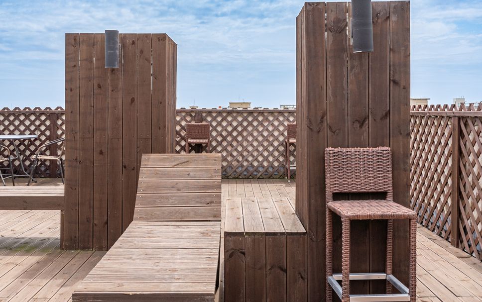 Tagterrasse Billede