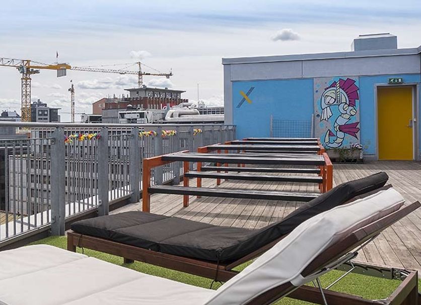 Tagterrasse Billede