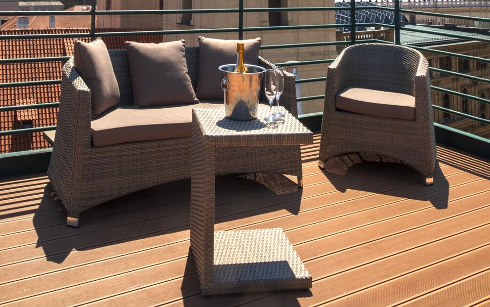 Tagterrasse Billede